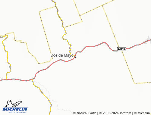 MICHELIN Dos de Mayo map - ViaMichelin