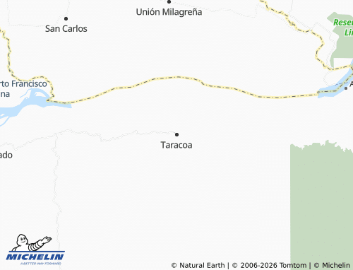 Kaart MICHELIN Taracoa - ViaMichelin