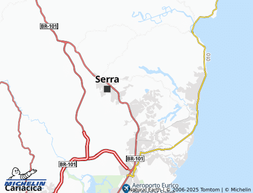 MICHELIN Carapina map - ViaMichelin