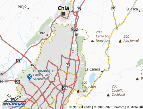 MICHELIN El Vervenal map - ViaMichelin