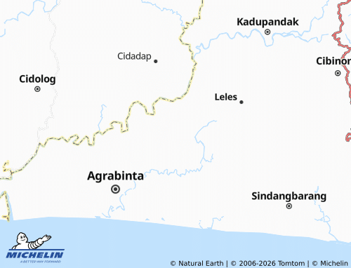 MICHELIN Neglasari map - ViaMichelin