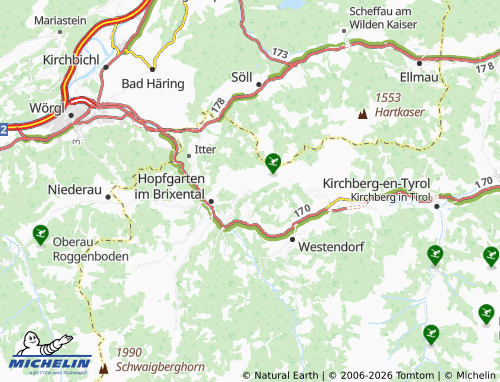 MICHELIN Salvenberg map - ViaMichelin