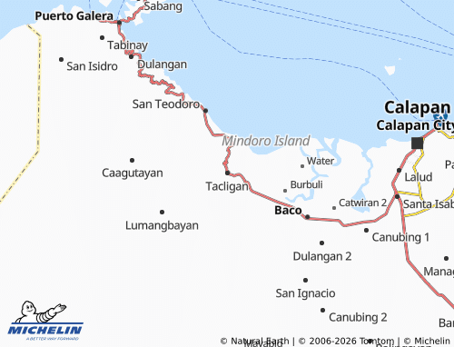 MICHELIN Tacligan map - ViaMichelin
