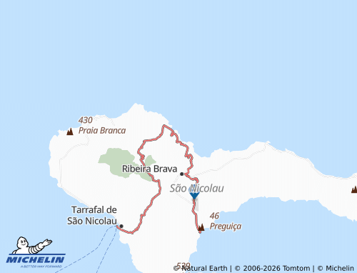 Mapa MICHELIN Carvoeiros - ViaMichelin