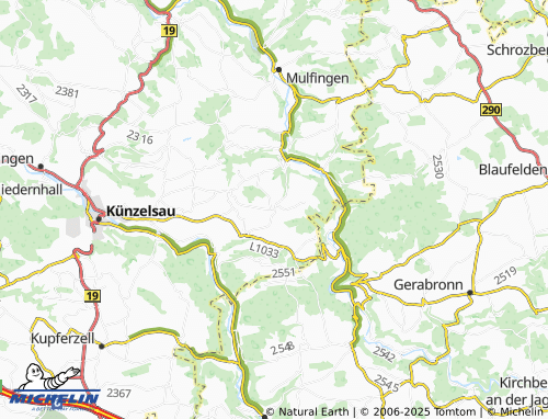 Mapa MICHELIN Nitzenhausen - ViaMichelin