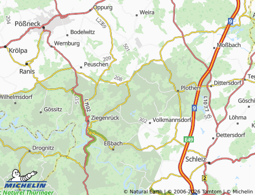 MICHELIN Bucha map - ViaMichelin