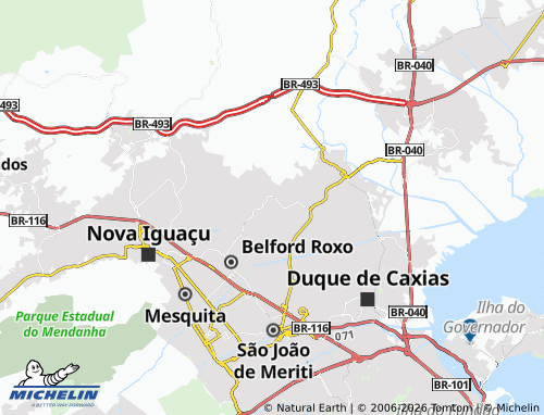 Mapa MICHELIN Sítio Retiro Feliz - ViaMichelin