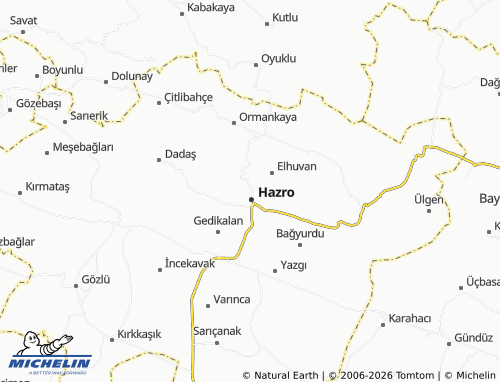 MICHELIN İşkar map - ViaMichelin
