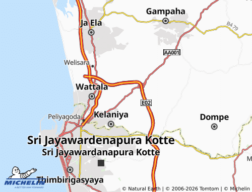MICHELIN Mahara map - ViaMichelin