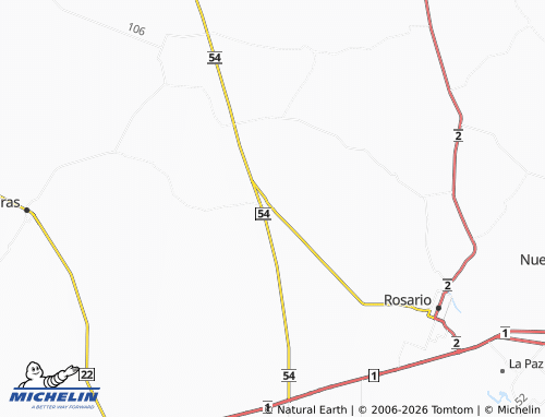 Mapa MICHELIN Barker - ViaMichelin