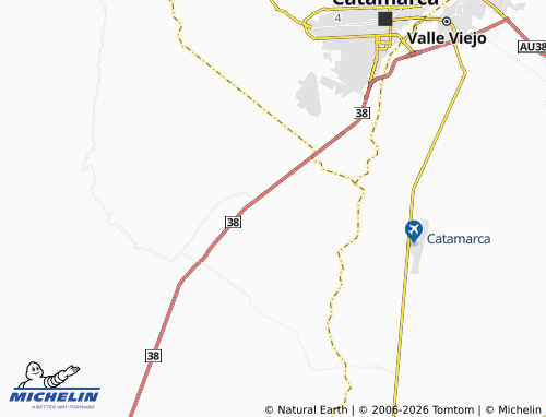 Carte MICHELIN Colonia Nueva Coneta - ViaMichelin