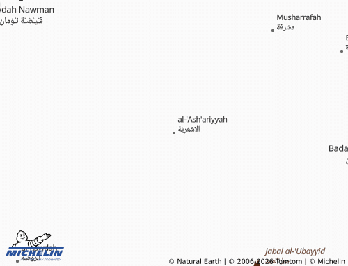MICHELIN-Landkarte al-'Ash'ariyyah - ViaMichelin