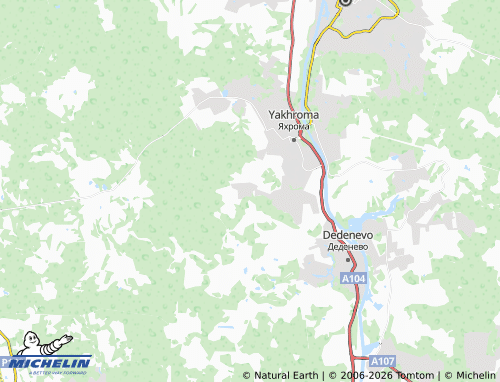 Carte MICHELIN Stepanovo - ViaMichelin