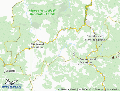 MICHELIN Lustignano map - ViaMichelin