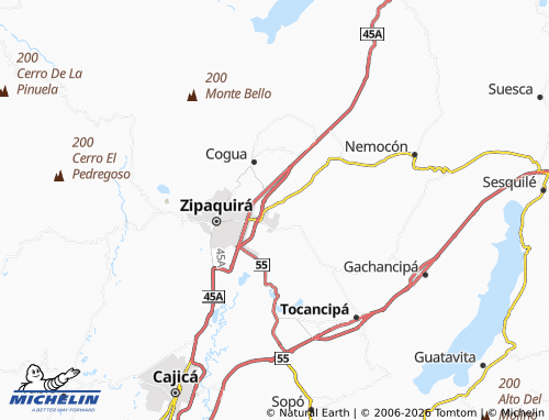 Mapa MICHELIN La Granja - ViaMichelin