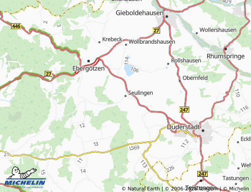 Carte MICHELIN Seulingen - ViaMichelin