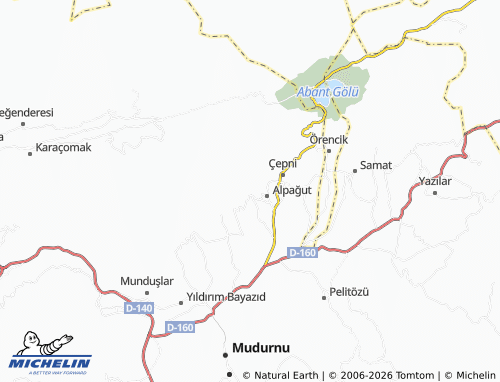Mappa MICHELIN Delice - ViaMichelin