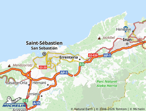 MICHELIN-Landkarte Pasai Antxo - ViaMichelin