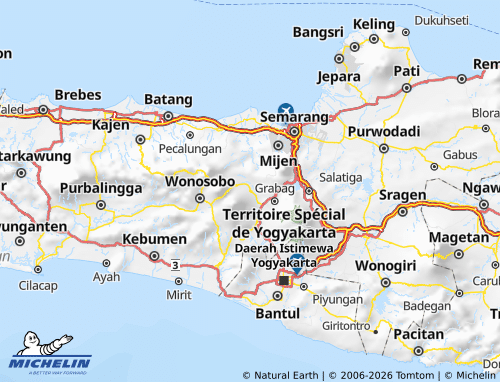 Carte MICHELIN Temanggung - ViaMichelin