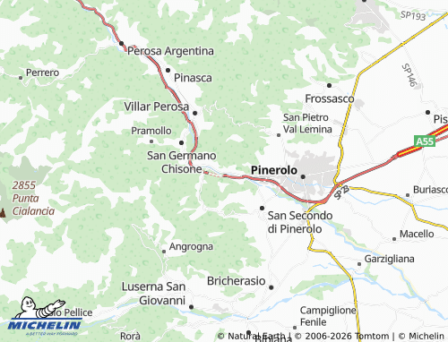 Mapa MICHELIN Porte - ViaMichelin
