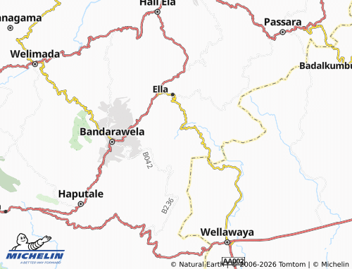 Mappa MICHELIN Bambaragama - ViaMichelin