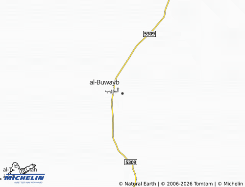MICHELIN-Landkarte al-Buwayb - ViaMichelin