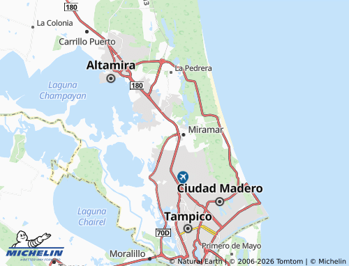 Mappa MICHELIN Centra de Abastos - ViaMichelin
