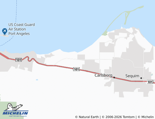 Mapa MICHELIN Agnew - ViaMichelin