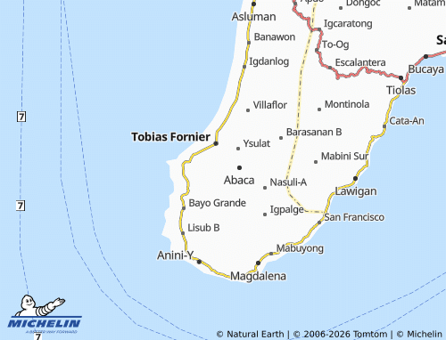 MICHELIN Cato-Ogan map - ViaMichelin