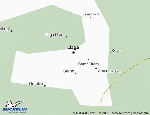 MICHELIN Jenggerpaga map - ViaMichelin