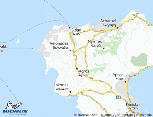 Mappa MICHELIN Mesaria - ViaMichelin