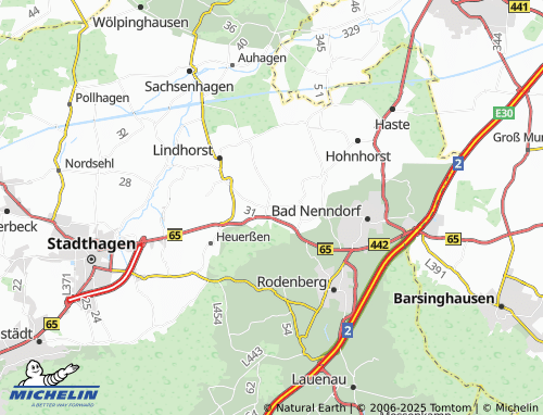 MICHELIN Beckedorf map - ViaMichelin