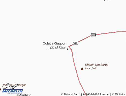 MICHELIN-Landkarte al-Rawdah - ViaMichelin