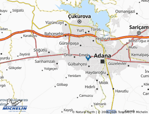 Mappa MICHELIN Onur - ViaMichelin