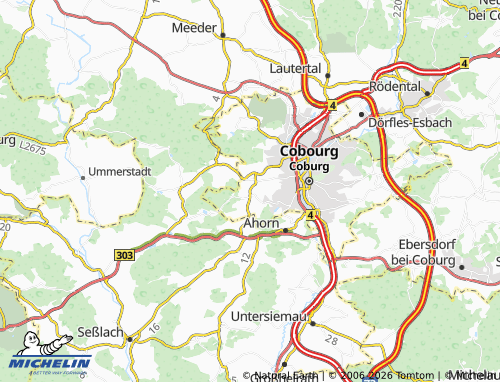 Mapa MICHELIN Scheuerfeld - ViaMichelin