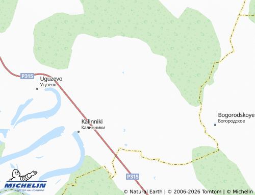 MICHELIN-Landkarte Zuyevo - ViaMichelin