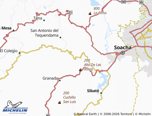 Carte MICHELIN Arracachal - ViaMichelin