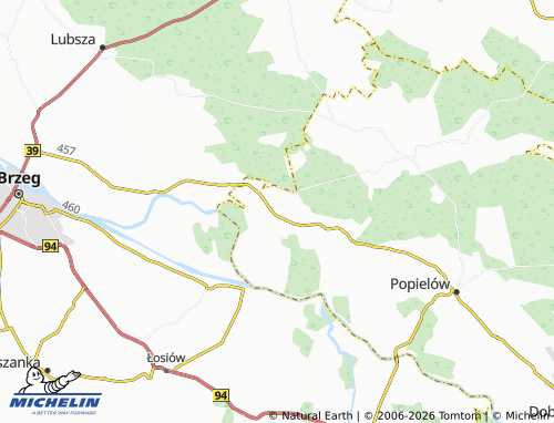 MICHELIN Stobrawa map - ViaMichelin