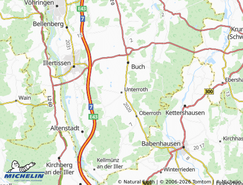 Mappa MICHELIN Unterroth - ViaMichelin