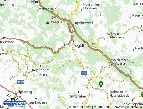 Mapa MICHELIN Wallern - ViaMichelin