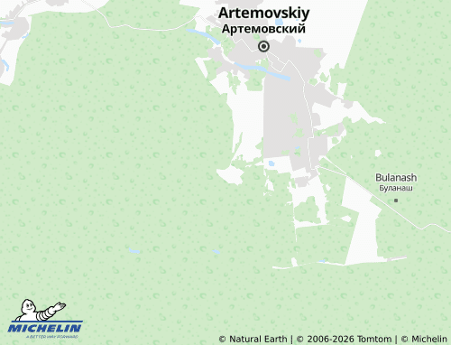 MICHELIN-Landkarte Berezniki - ViaMichelin