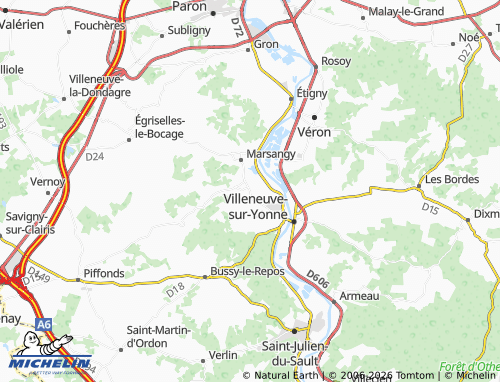 Mappa MICHELIN Rousson - ViaMichelin