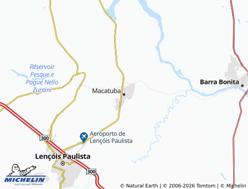 Mapa MICHELIN Macatuba - ViaMichelin
