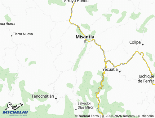Mapa MICHELIN El Pozón - ViaMichelin