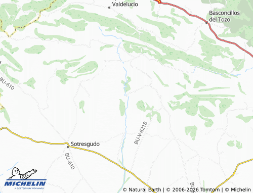 MICHELIN Congosto map - ViaMichelin