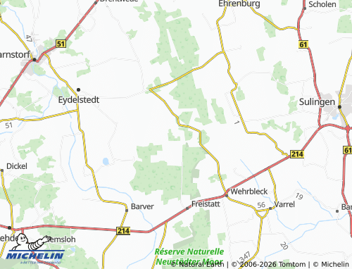 MICHELIN Heimstatt map - ViaMichelin