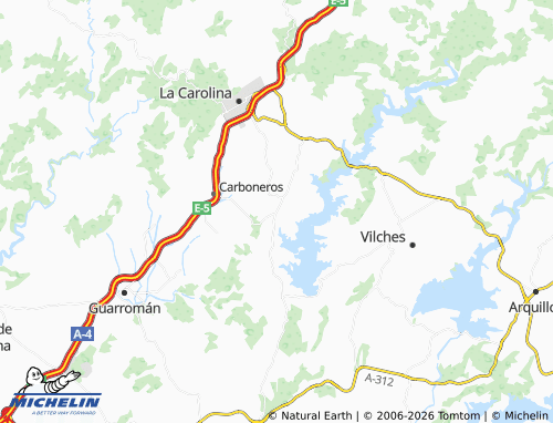 MICHELIN Fernandina map - ViaMichelin