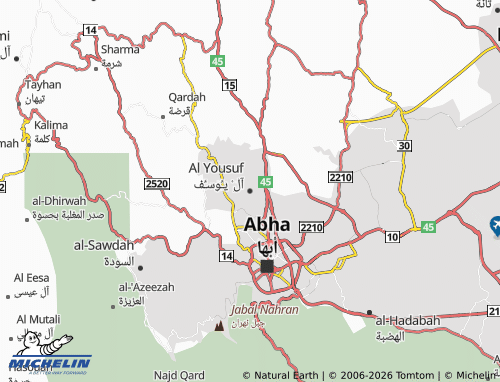 MICHELIN-Landkarte Al Yousuf - ViaMichelin