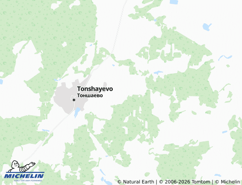 MICHELIN-Landkarte Malyye Lugi - ViaMichelin