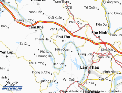 MICHELIN-Landkarte Thanh Minh - ViaMichelin